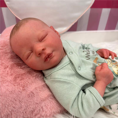 Reborn Baby Doll – White Vinyl, Katie