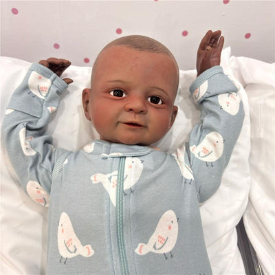 Reborn Baby Doll - White Vinyl, Marc - Image 6
