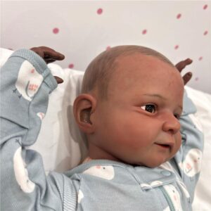 Reborn Baby Doll - White Vinyl, Marc