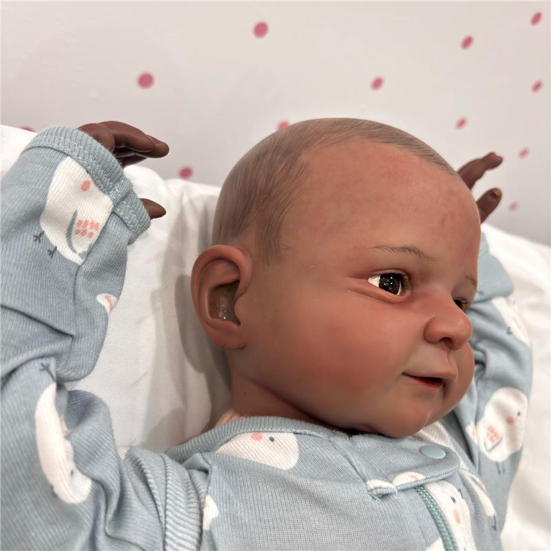Reborn Baby Doll - White Vinyl, Marc - Image 3