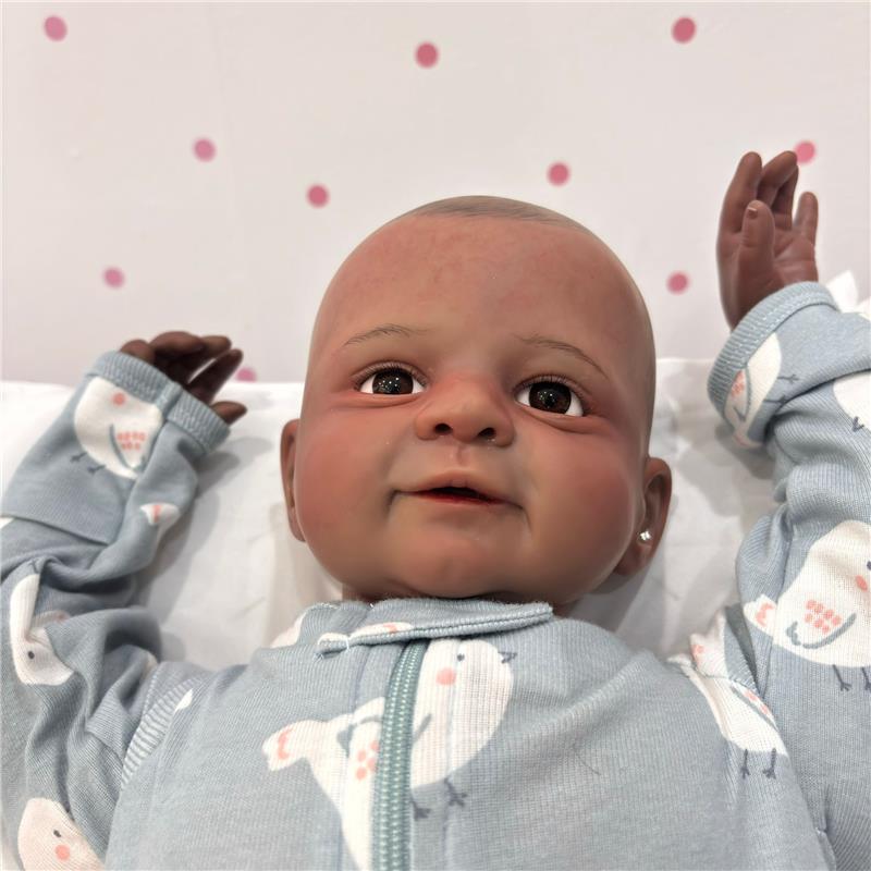 Reborn Baby Doll - White Vinyl, Marc - Image 4