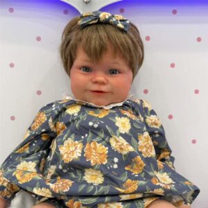 Reborn Baby Doll - White Vinyl, Boonie