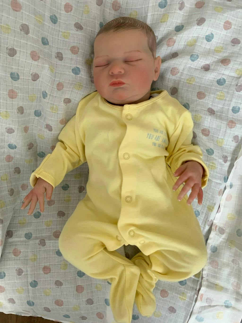 Liam – Sleeping Baby Boy Reborn Doll - Image 9