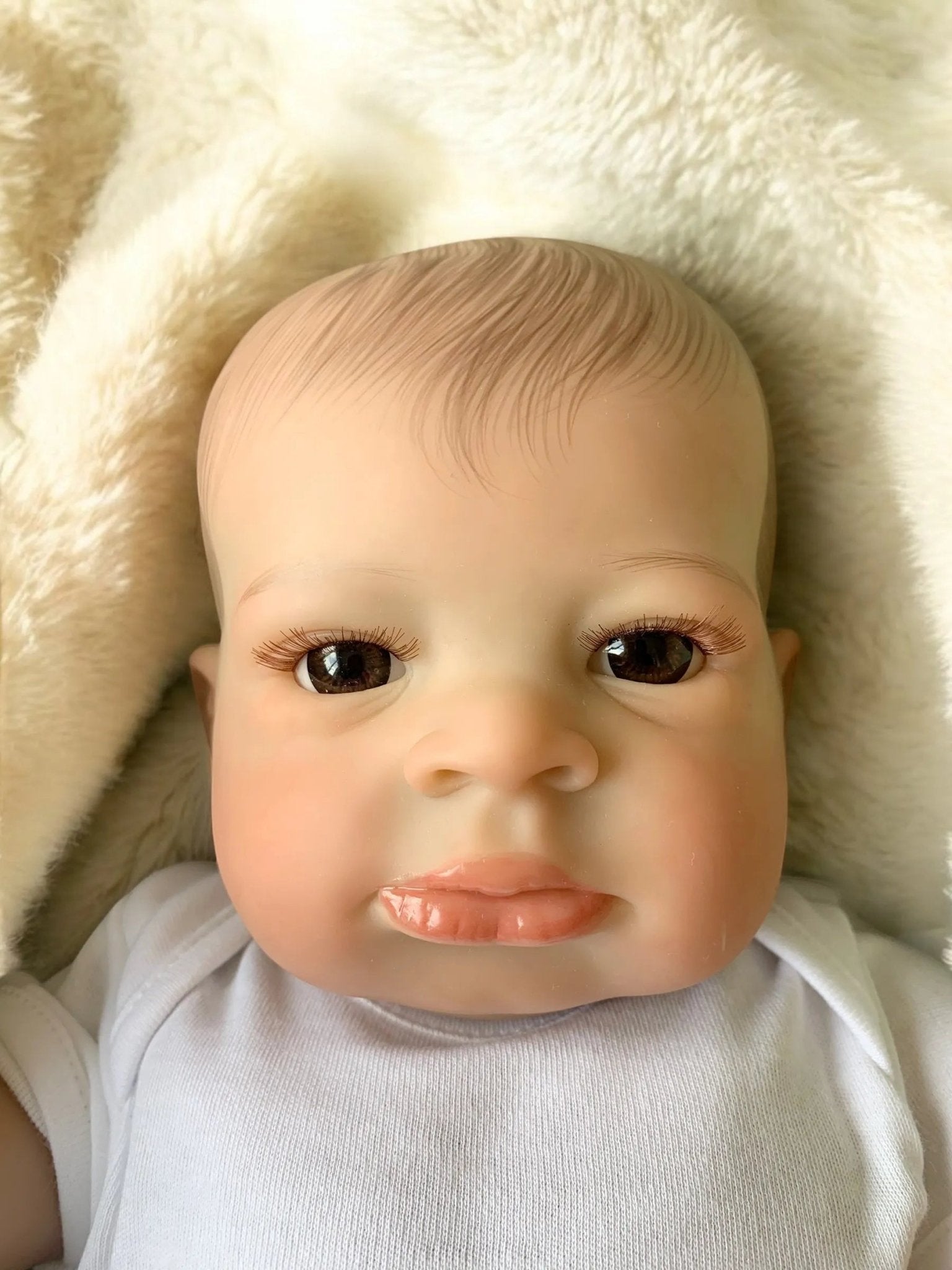 Ezra – Awake Baby Boy Reborn Doll - Image 4