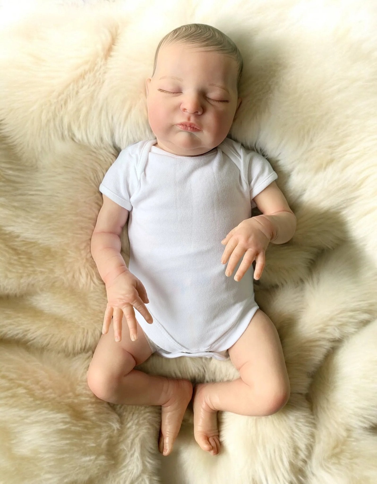 Liam – Sleeping Baby Boy Reborn Doll - Image 5