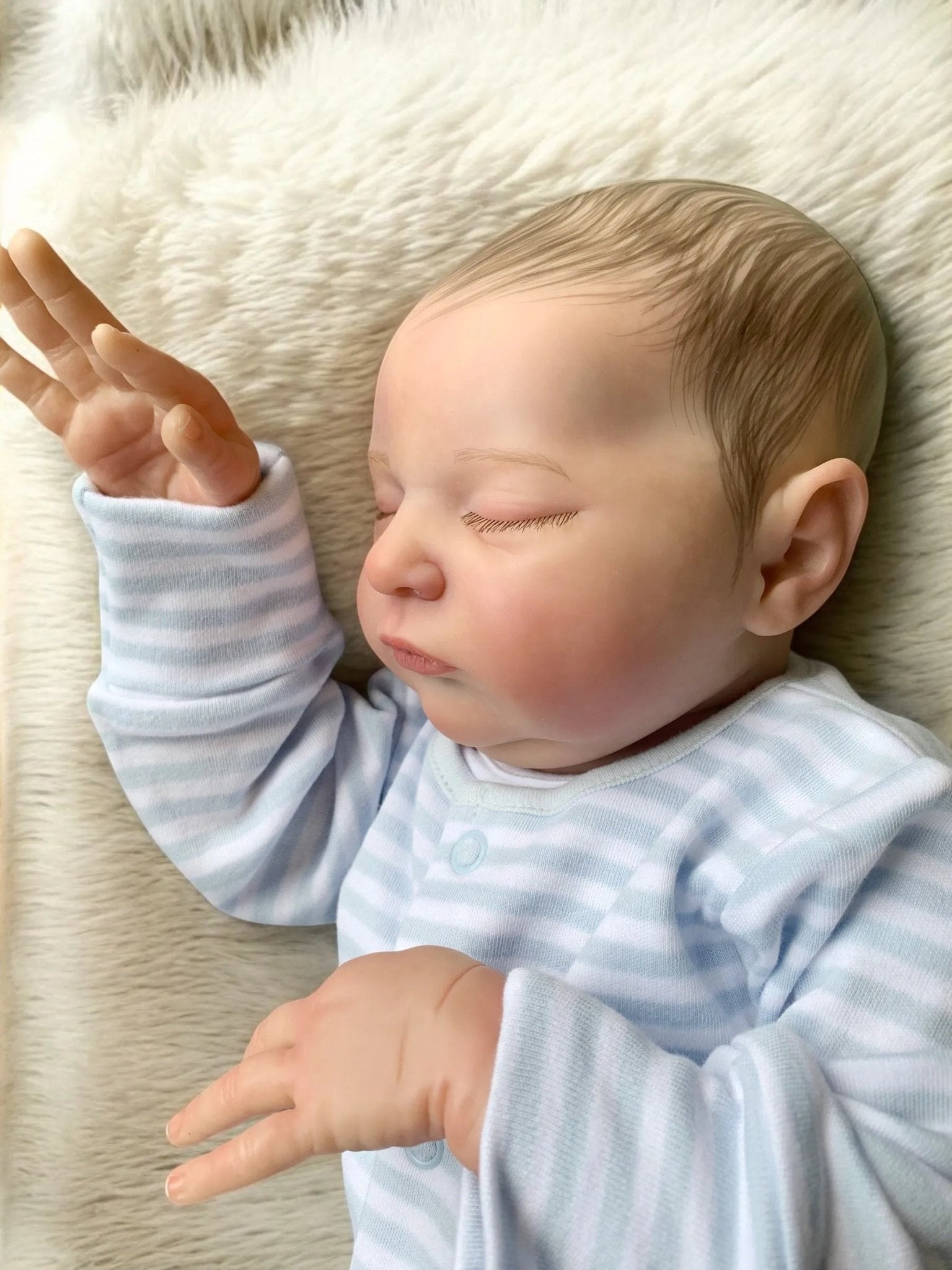 Liam – Sleeping Baby Boy Reborn Doll - Image 4