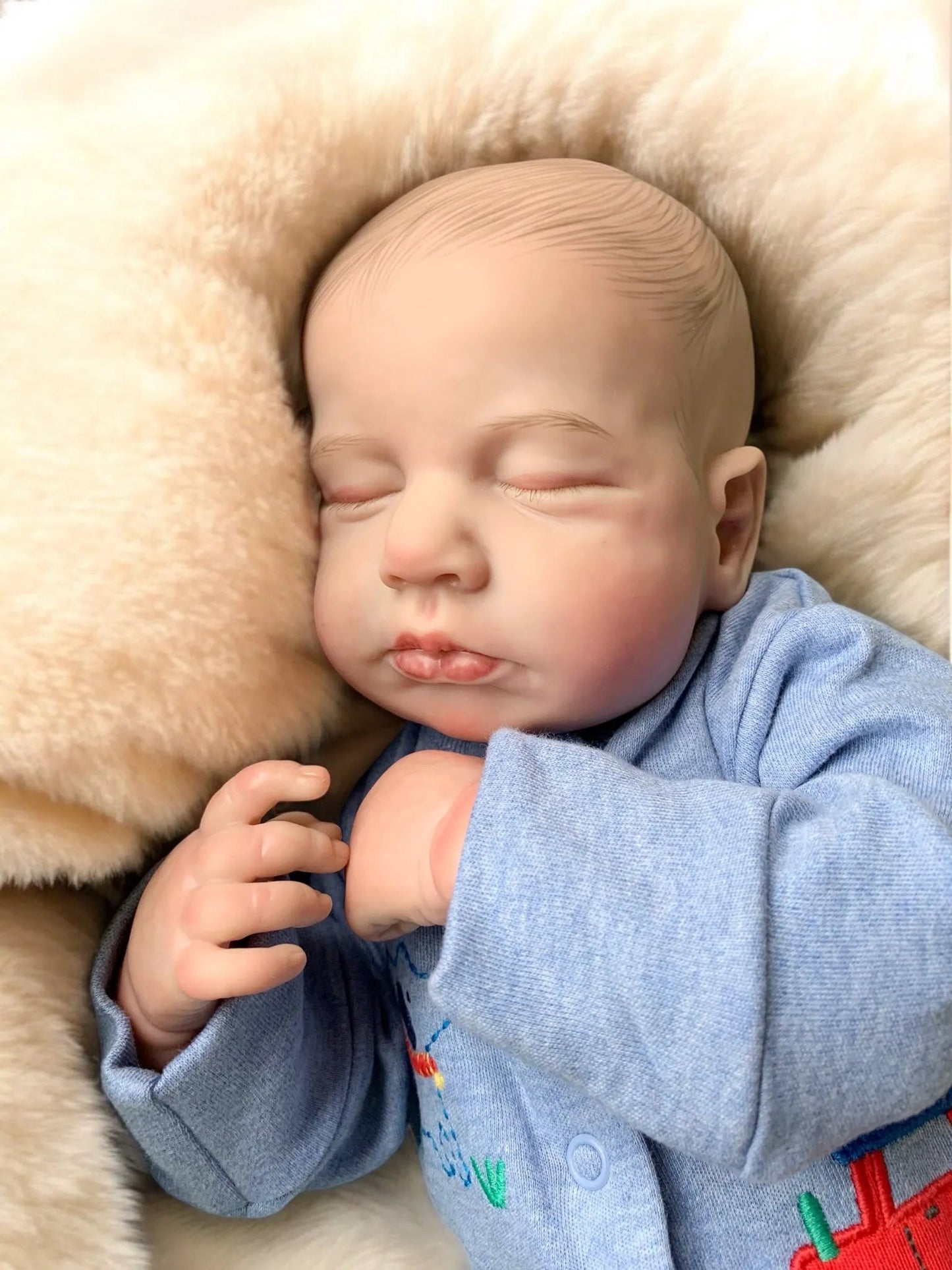 Louis– Sleeping Reborn Baby Doll Boy US - Image 4