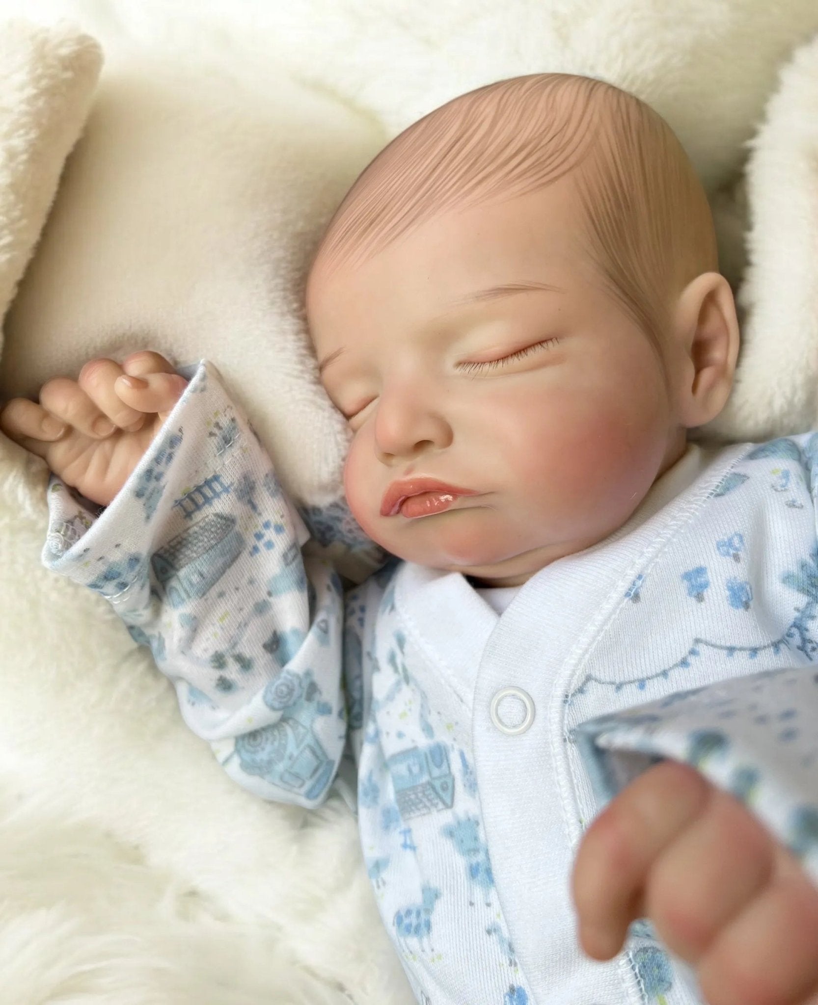 Rio – Sleeping Baby Boy Reborn Doll - Image 5