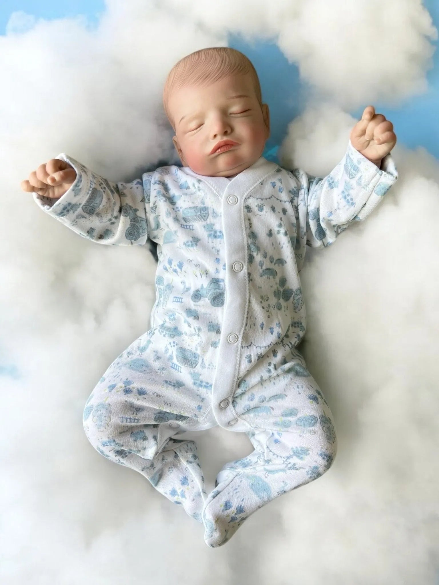 Rio – Sleeping Baby Boy Reborn Doll