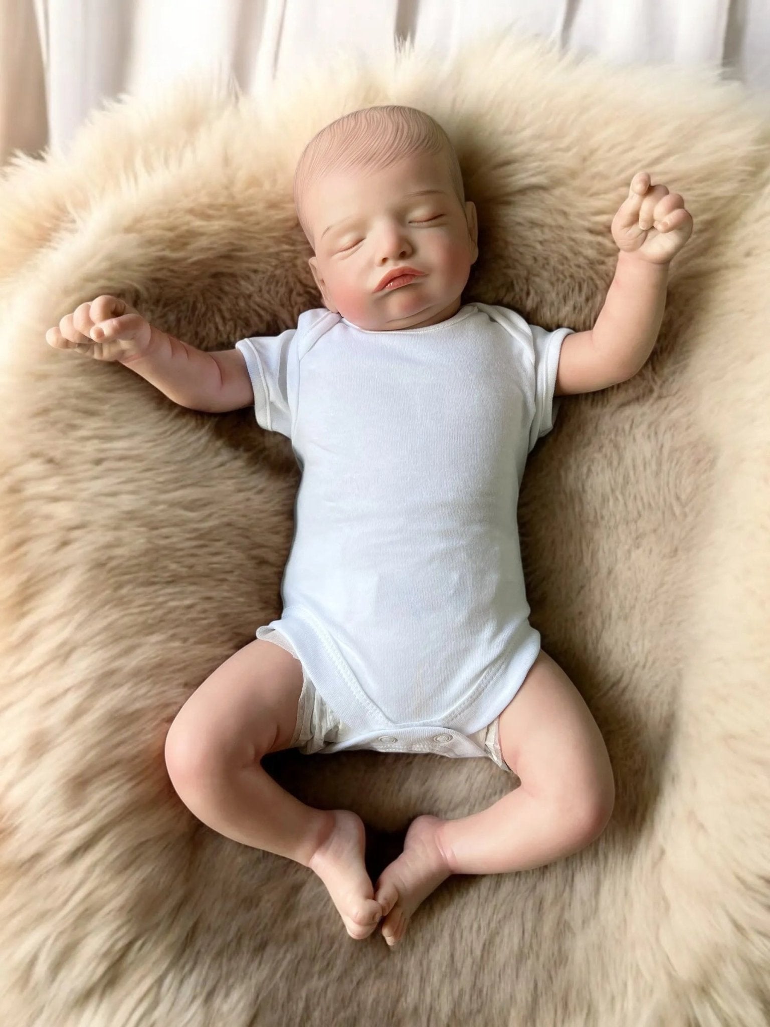 Rio – Sleeping Baby Boy Reborn Doll - Image 3