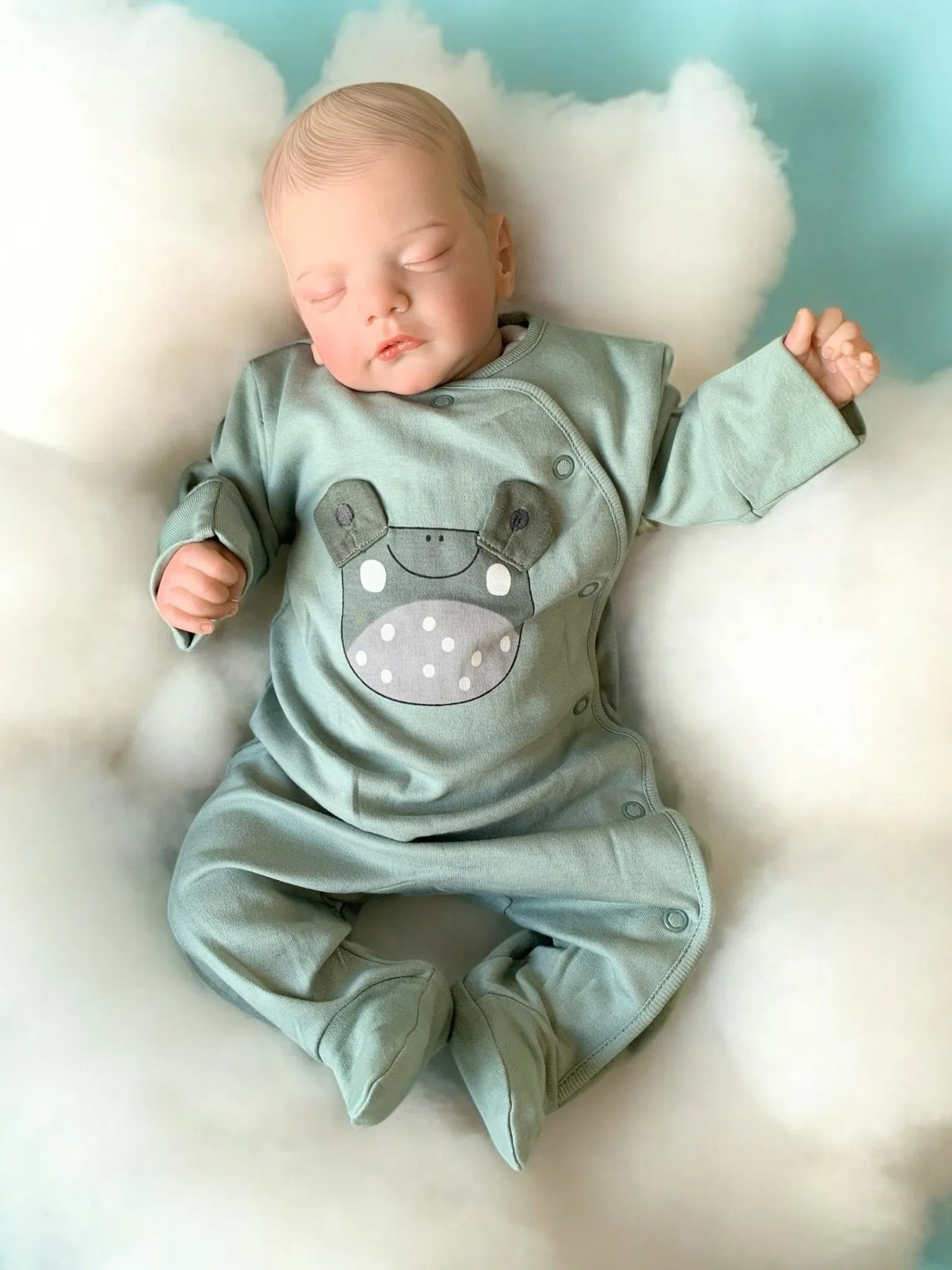 Sammy – Sleeping Baby Boy Reborn Doll